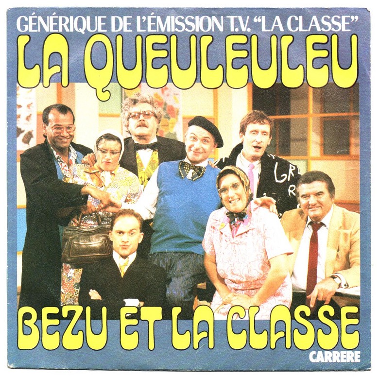 LA CLASSE.Générique émission TV. 45T CARRERE 14 236. 1987.   (R1).jpg