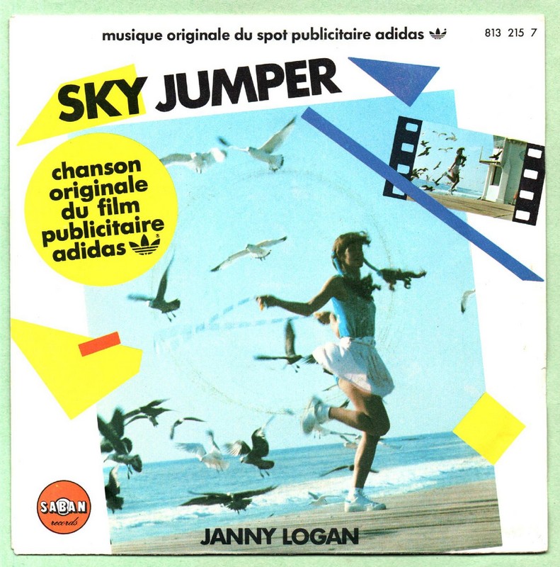 Janny LOGAN. Sky jumper. 45T pub ADIDAS. SABAN 813 215 7. 1983.    (R1).jpg