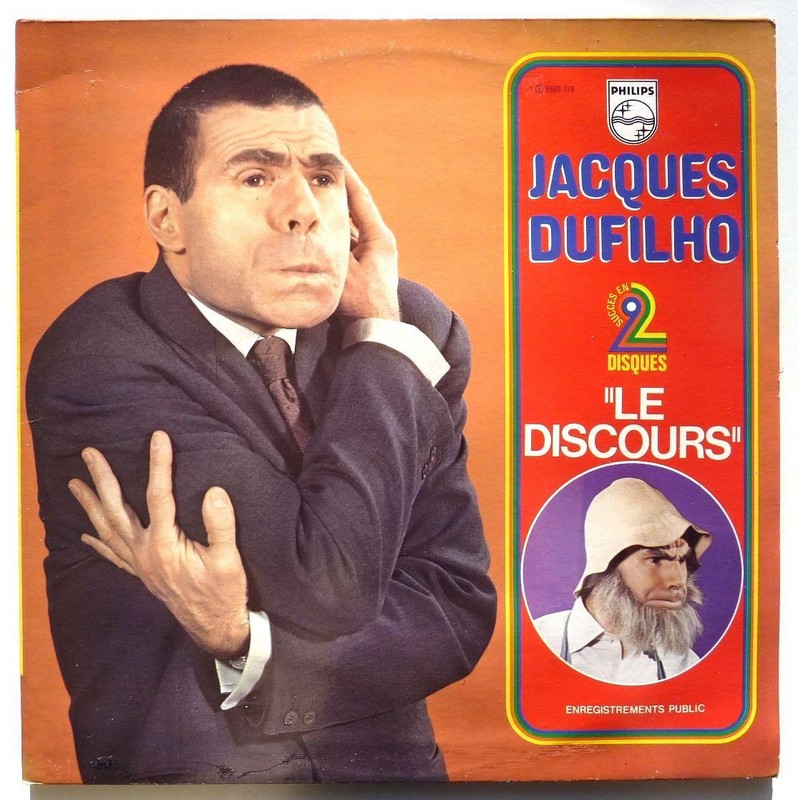 L'irrésistible Jacques DUFILHO. Alb. 2x33T 30cm PHILIPS 6680 278. ND.     (R1).JPG