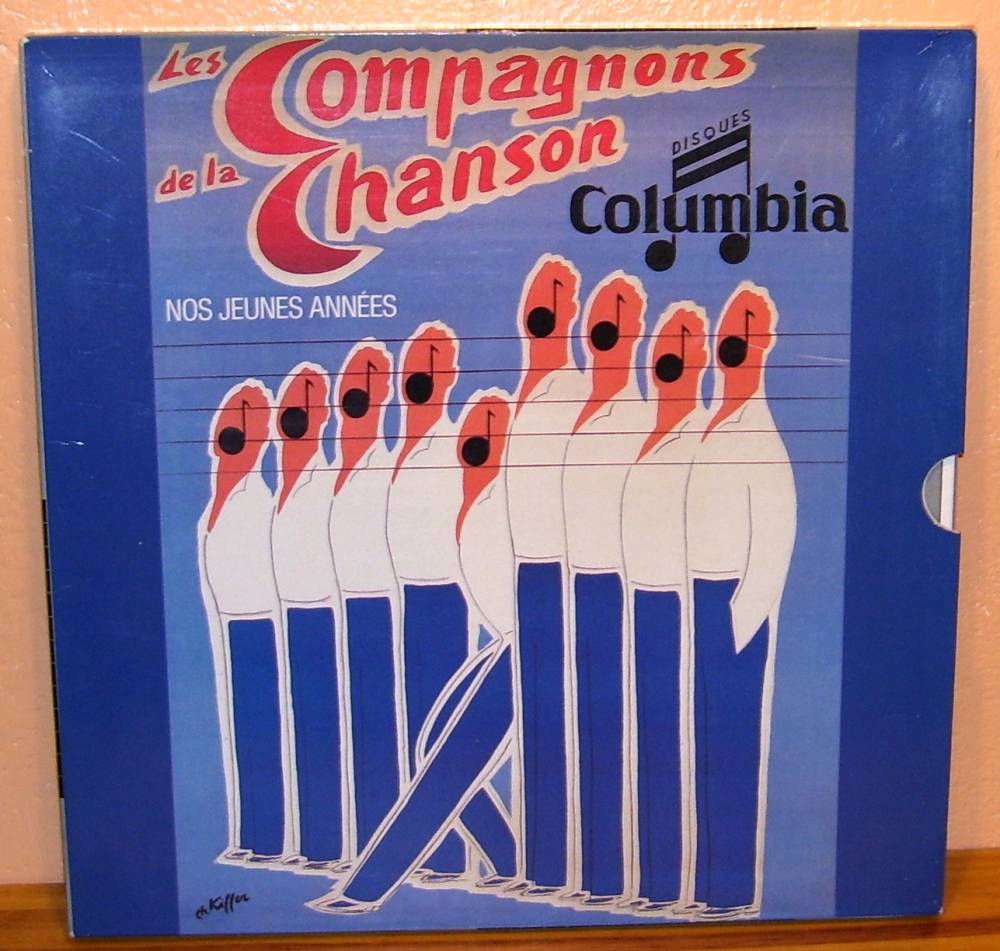 33T Les Compagnons de la Chanson - Nos jeunes annees - 1984 -1.jpg