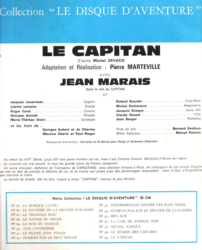 Jean MARAIS. Le CAPITAN.   (R2).jpg