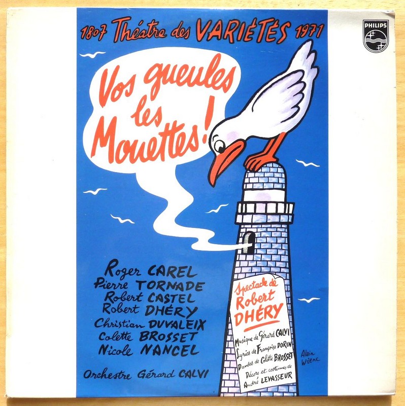 Robert DHERY. Vos gueules les Mouettes. 33T 30cm PHILIPS 6397 027. 1971.   (R1).JPG