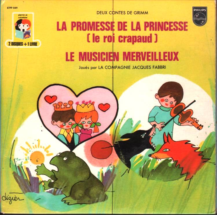 Double 45T - Promesse de la princesse - Musicien merveilleux - 1957 -1.jpg