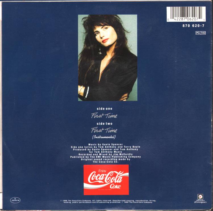45T Robin Beck - First Time - Coca Cola -2.jpg