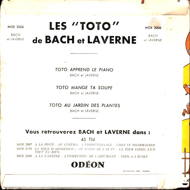 45T EP Bach et Laverne - Histoires de Toto - 1955 -2.jpg