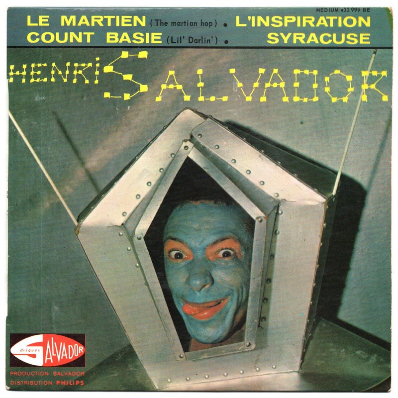 Henri SALVADOR. Le martien. 45T SALVADOR 432.999 BE. 1963.    (R1).jpg