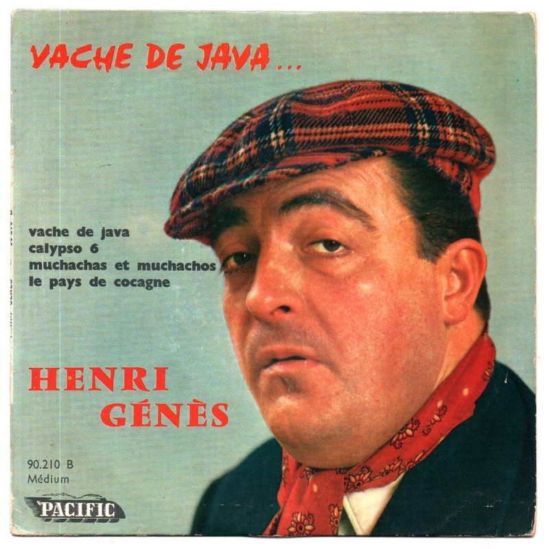 Henri GENES. Vache de Java. 45T PACIFIC 90.210 B. 1957.    (R1).jpg