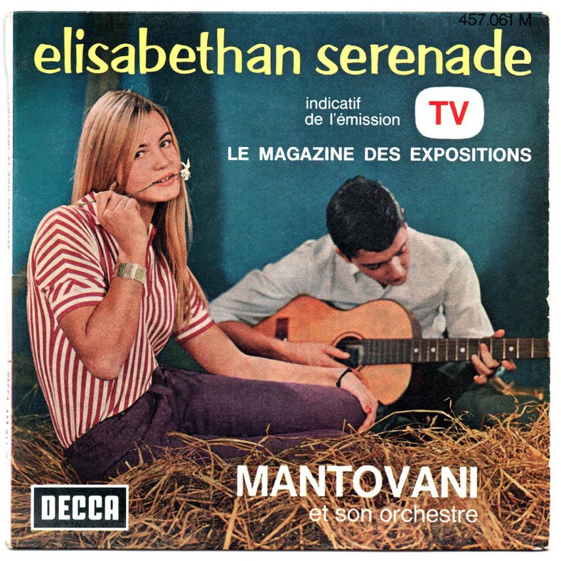 MANTOVANI. Elisabethan serenade. 45T DECCA 457.61 M. 1965.    (R1).jpg