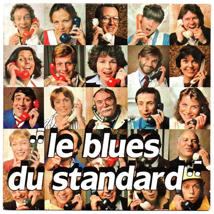 THOMSON-CSF TELEPHONE. Le blues du standard. 45T pub. HC. ND.    (R1).jpg