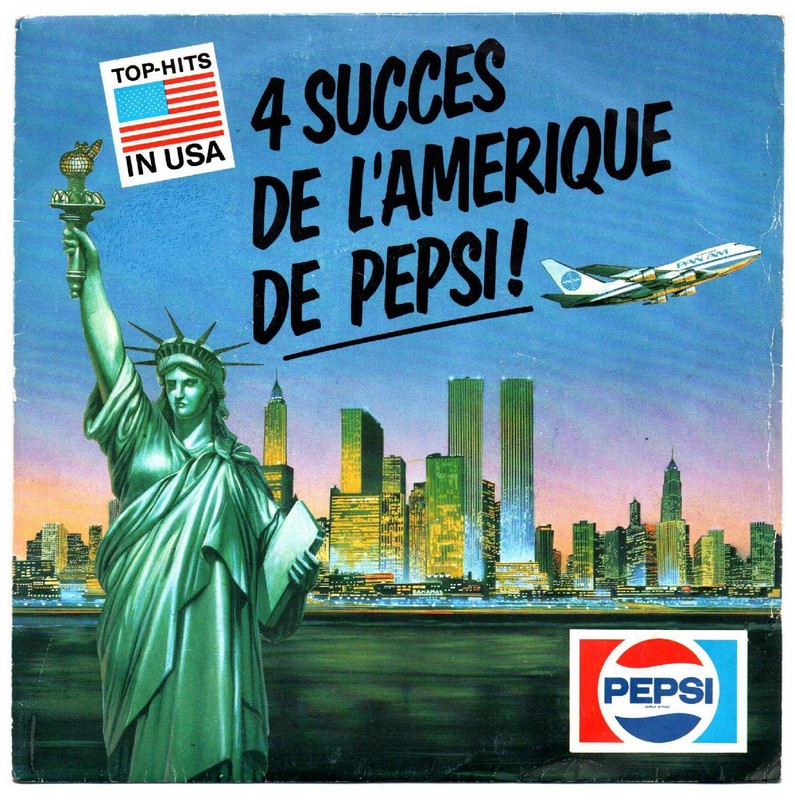 PEPSI 4 succès de l'Amérique de PEPSI. 45T pub. EMI-PEPSI  MLGD 050. R1985.    (R1).jpg