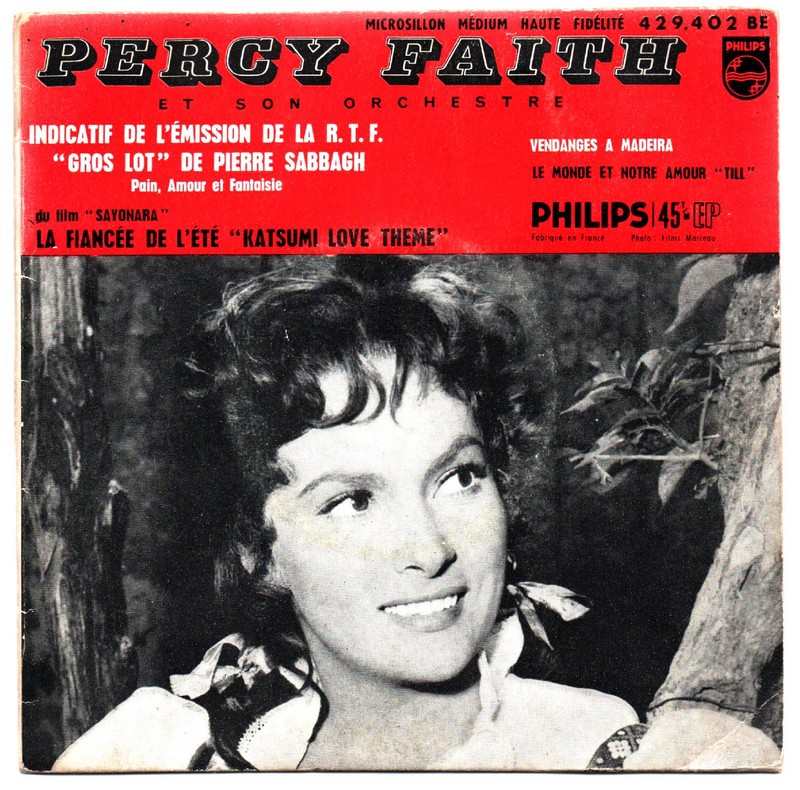 Percy FAITH. Pain, amour et fantaisie. 45T PHILIPS 429.402 BE. 1958.    (R1).jpg