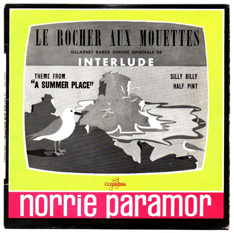 Norrie PARAMOR. Le rocher aux mouettes. 45T COLUMBIA ESDF 1326. 1960.    (R1).jpg