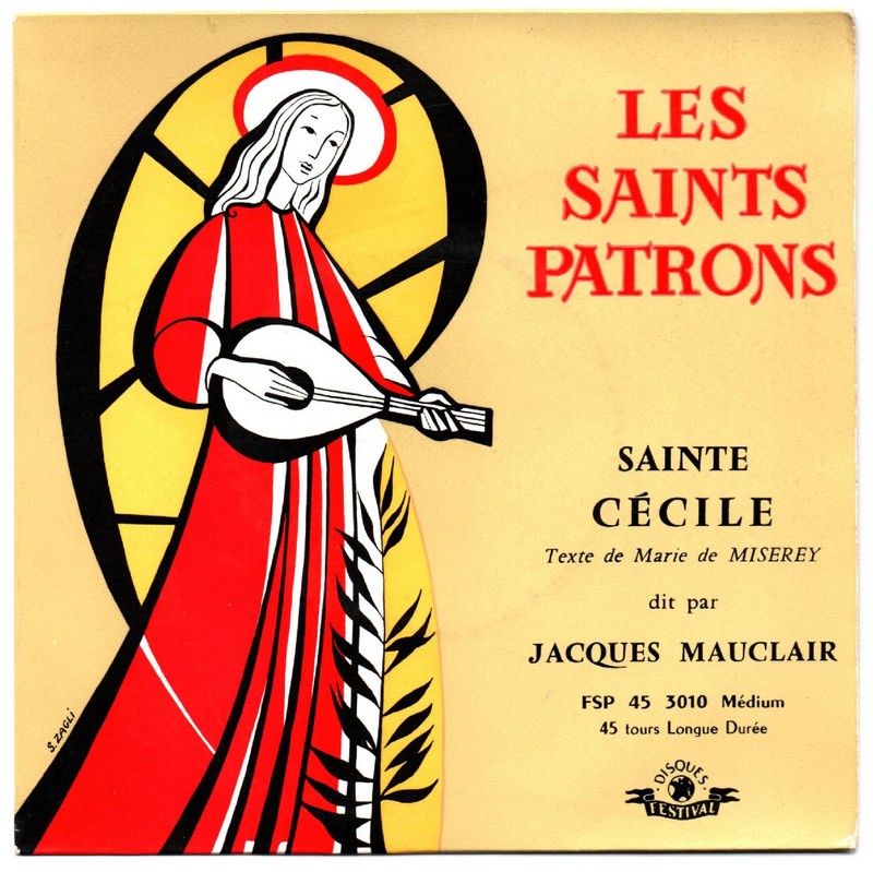 Jacques MAUCLAIR. Sainte CECILE. 45T FESTIVAL FSP 45 3010.    (R1).jpg