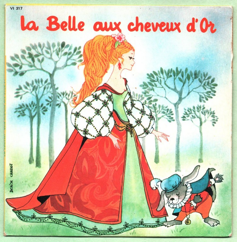 Ch. MINAZZOLI. La Belle aux cheveux d'Or. 45T VISADISC VI 317.    (R1).jpg