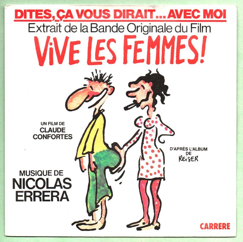 REISER - Nicolas ERRERA. VIVE LES FEMMES. 45T CARRERE 13 411.1984.    (R1).jpg